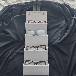 Gray Collapsible Four Eyewear Storage Box